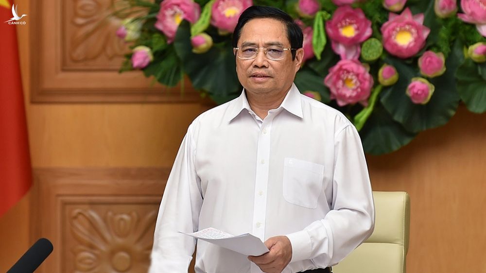 Thủ tướng Phạm Minh Chín: ‘Phải đảm bảo việc duy trì sản xuất, chuỗi cung ứng’
