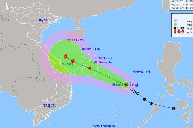 Áp thấp nhiệt đới khả năng mạnh lên thành bão, miền Trung mưa rất to, nguy cơ sạt lở
