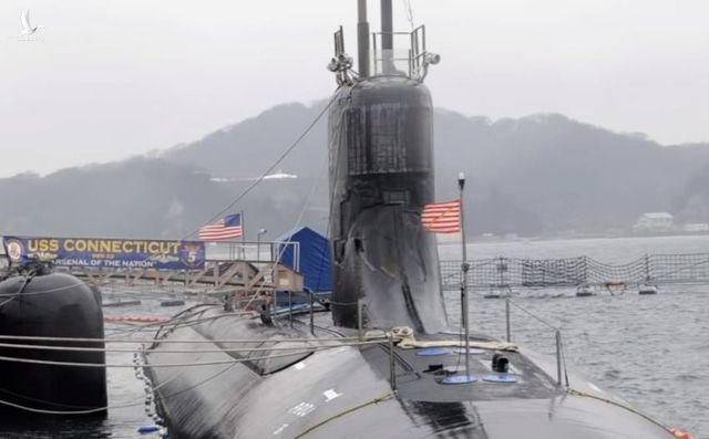 Hé lộ bộ phận bị hỏng của tàu ngầm Mỹ sau vụ va chạm ở Biển Đông