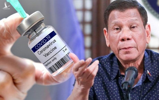 Ông Duterte đề xuất đột nhập vào nhà, tiêm vaccine khi dân đang ngủ
