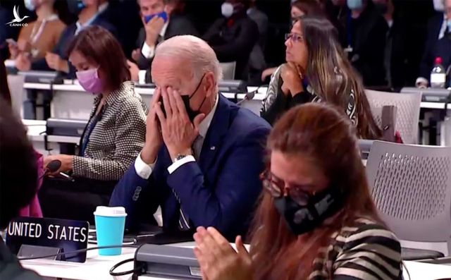 Ông Biden bị nghi “thiếp đi” 22 giây giữa hội nghị quan trọng