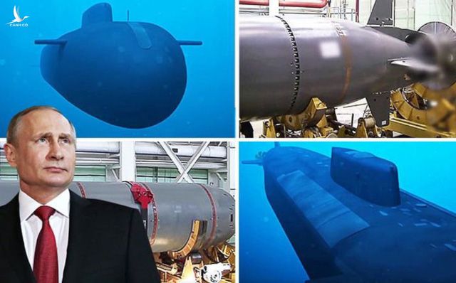 Trung Quốc sao chép ngư lôi hạt nhân Poseidon của Nga