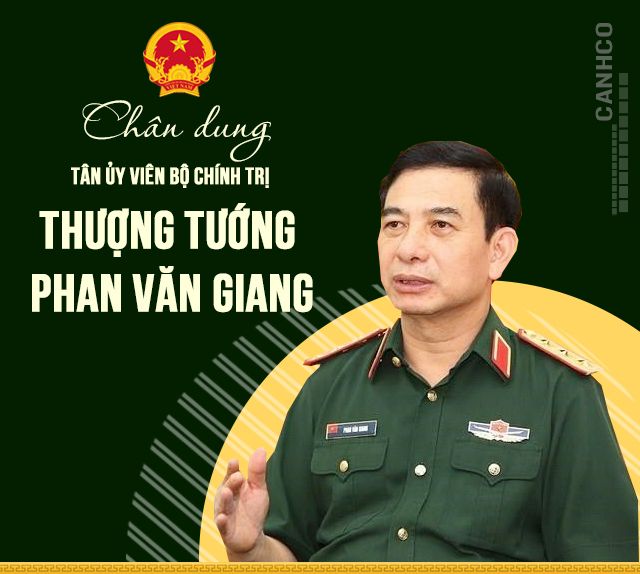 Chân dung tân Ủy viên Bộ Chính trị Thượng Tướng Phan Văn Giang