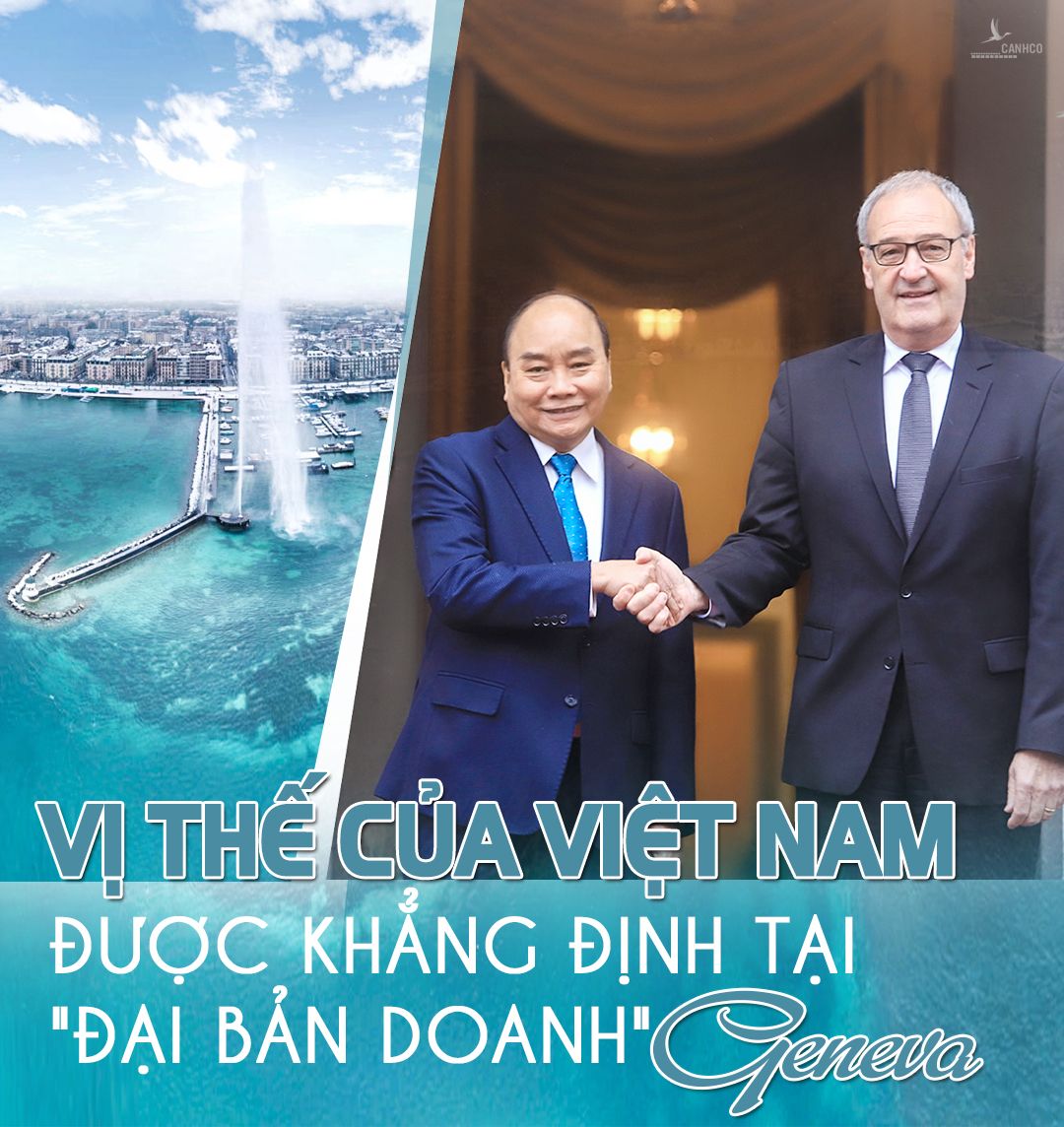 Vị thế Việt Nam được khẳng định tại “đại bản doanh” Geneva