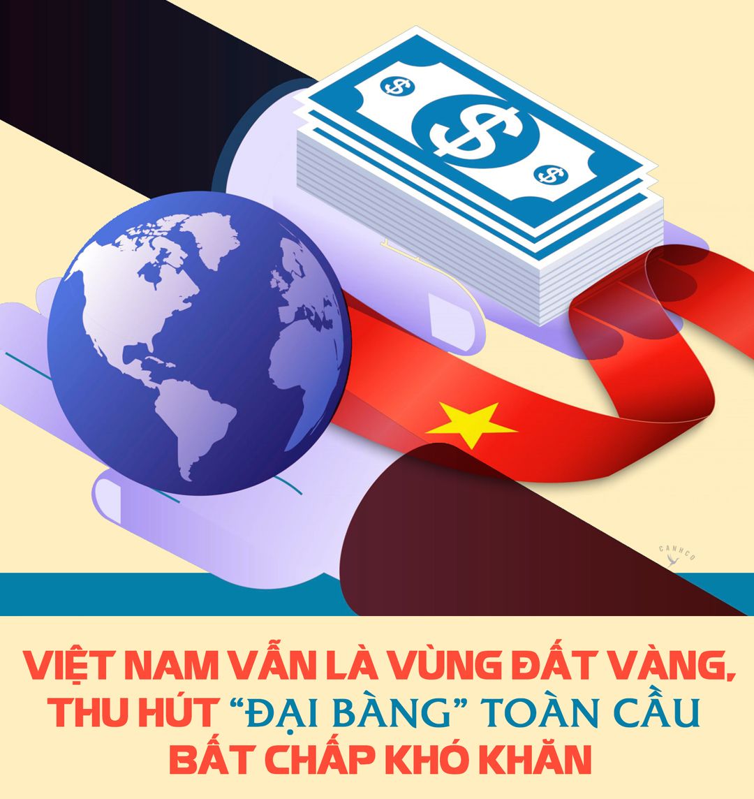 Việt Nam vẫn là vùng đất vàng, thu hút “đại bàng” toàn cầu bất chấp khó khăn