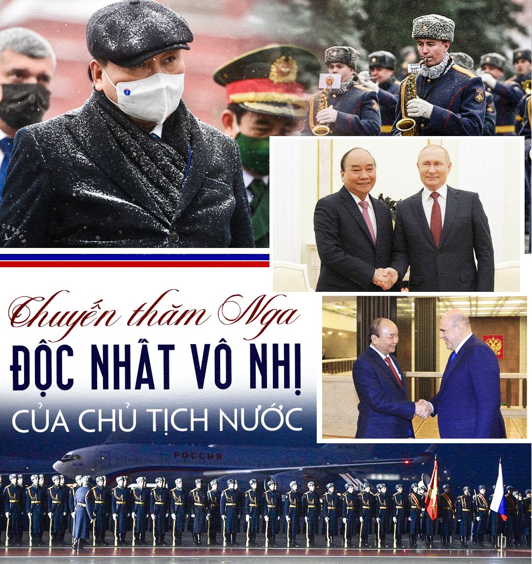 Chuyến thăm Nga “độc nhất vô nhị” của Chủ tịch nước Nguyễn Xuân Phúc