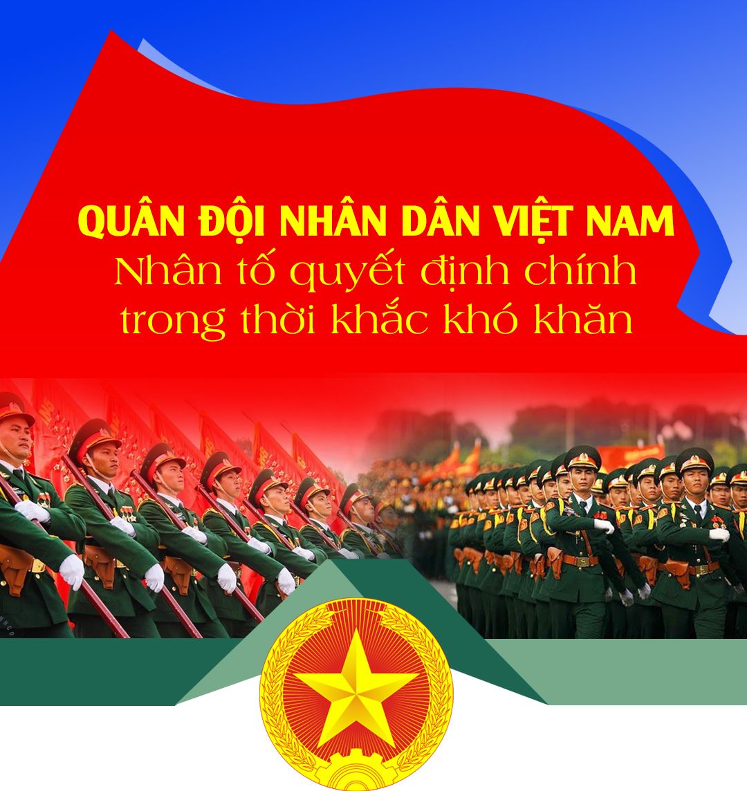 Quân đội nhân dân Việt Nam – Nhân tố quyết định chính trong thời khắc khó khăn