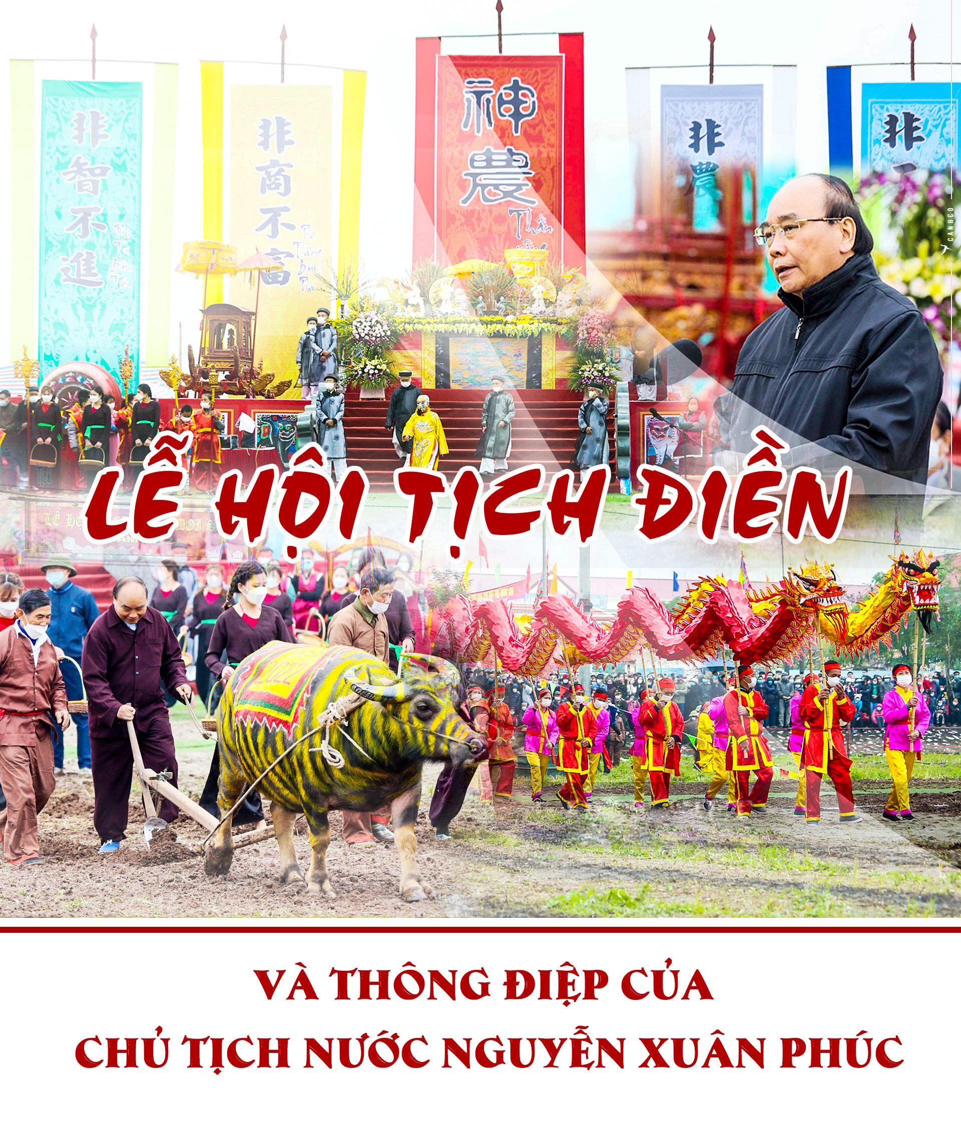 Lễ hội tịch điền và thông điệp của Chủ tịch nước Nguyễn Xuân Phúc