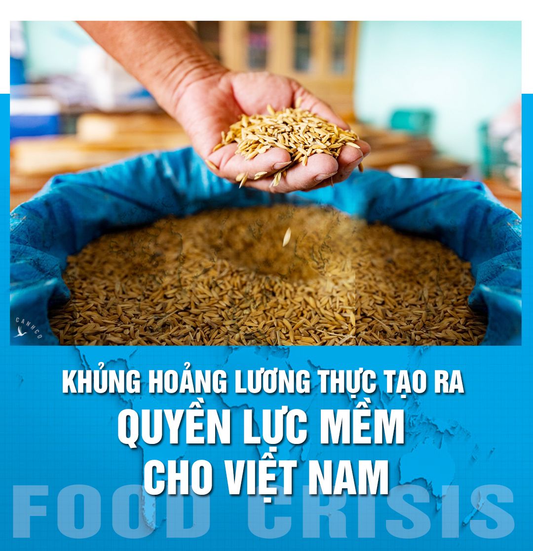 Khủng hoảng lương thực tạo ra quyền lực mềm cho Việt Nam