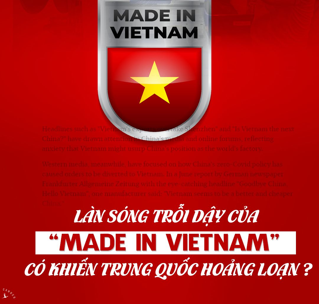 Làn sóng trỗi dậy của “Made in Vietnam” có khiến Trung Quốc hoảng loạn?