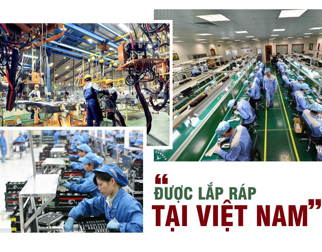“Được lắp ráp tại Việt Nam”