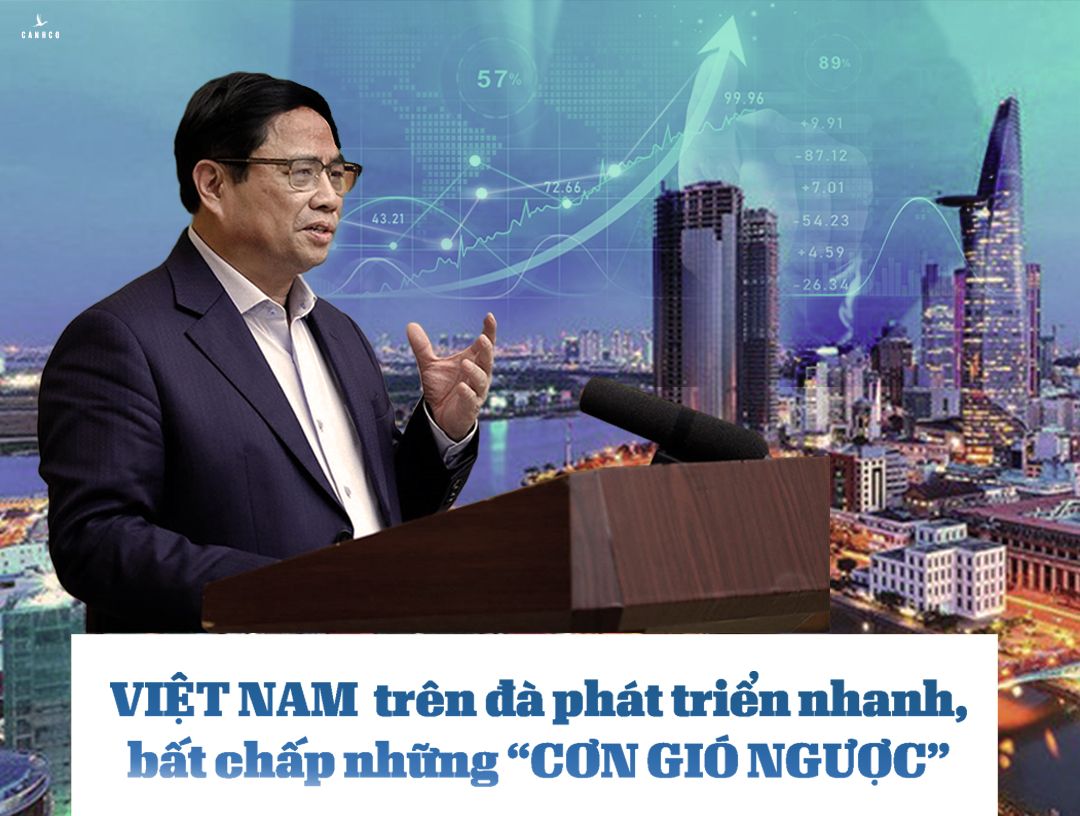 Việt Nam trên đà phát triển nhanh, bất chấp những “cơn gió ngược”