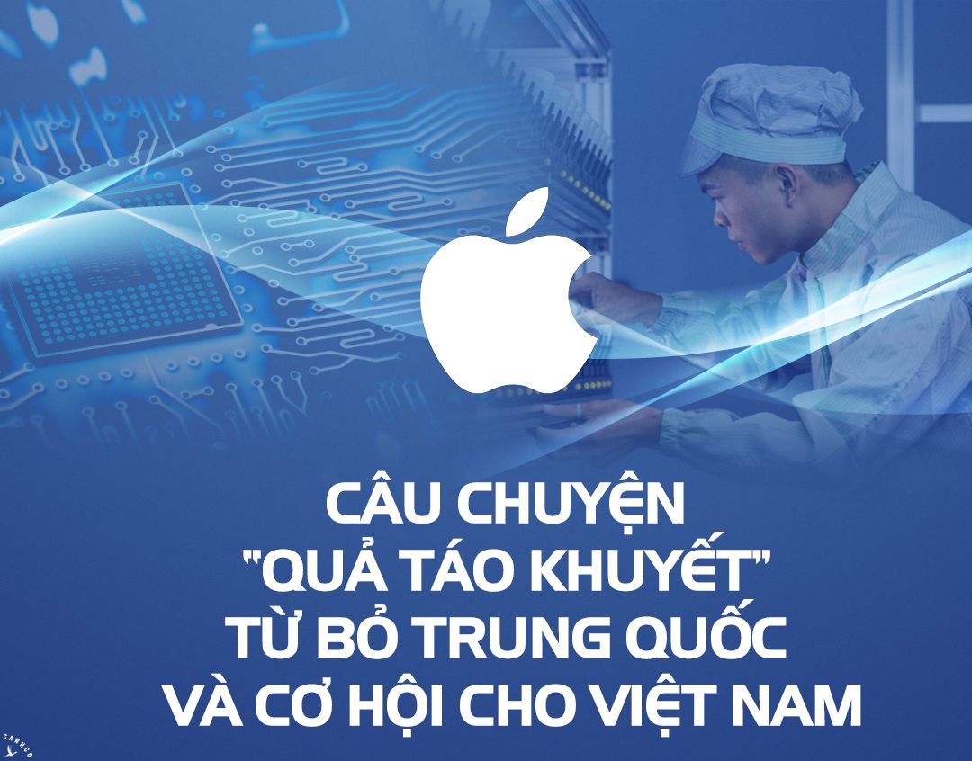 Câu chuyện “quả táo khuyết” từ bỏ Trung Quốc và cơ hội cho Việt Nam