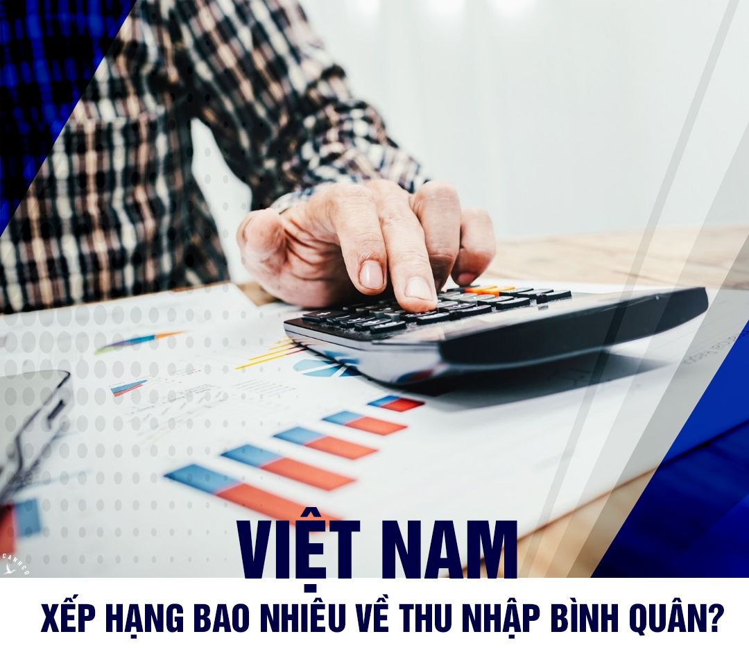 Việt Nam xếp hạng bao nhiêu về thu nhập bình quân?