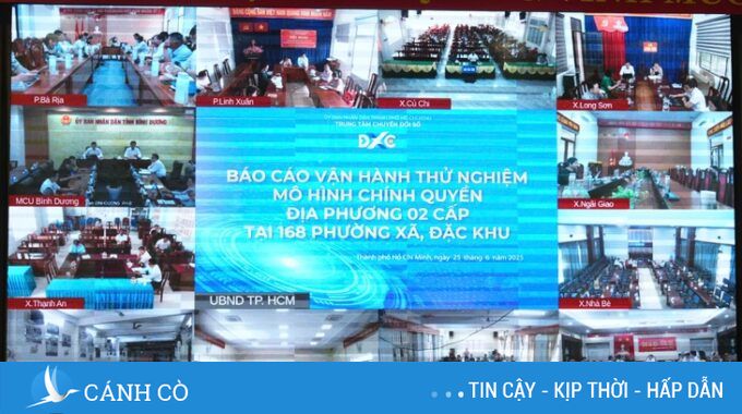 TP.HCM vận hành thử nghiệm đồng bộ 168 phường, xã, đặc khu – sẵn sàng trước ngày 1‑7
