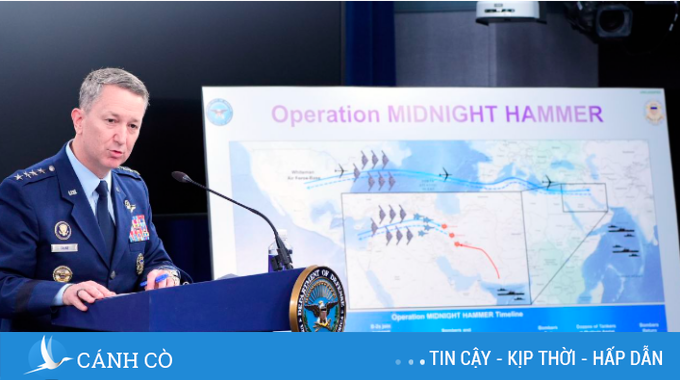 Chiến dịch “Midnight Hammer”: Mỹ tung đòn đánh phủ đầu chương trình hạt nhân Iran