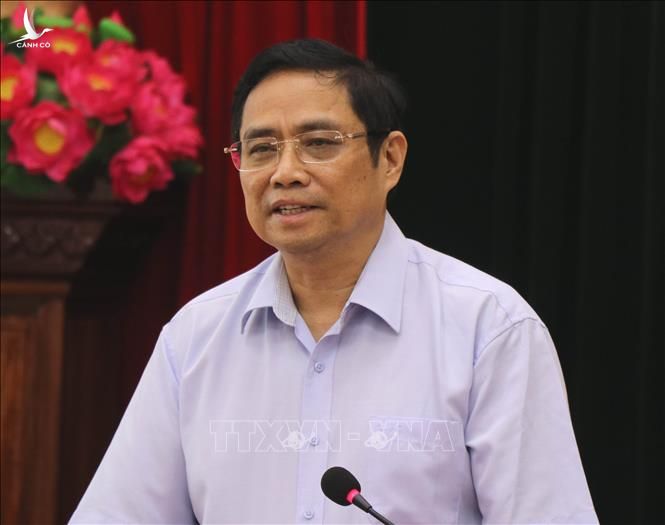 Đồng chí Phạm Minh Chính, Ủy viên Bộ Chính trị, Bí thư Trung ương Đảng, Trưởng ban Tổ chức Trung ương