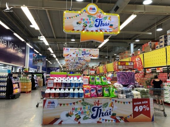 Hàng Việt bị 'hất' khỏi siêu thị ngoại - ảnh 1