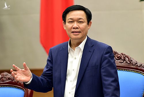 Phó thủ tướng Vương Đình Huệ. Ảnh: VGP 
