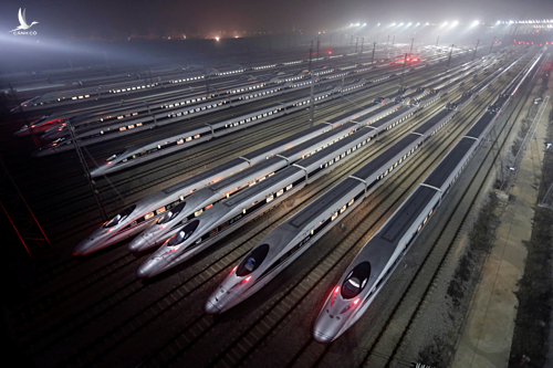Các tàu cao tốc của Trung Quốc.