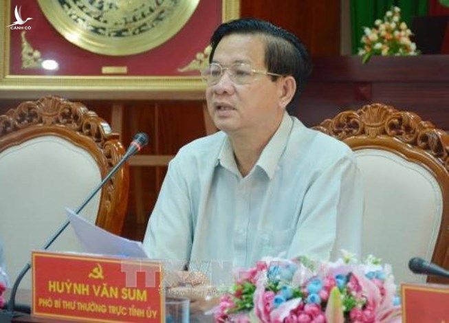 Phó bí thư Tỉnh ủy Sóc Trăng Huỳnh Văn Sum