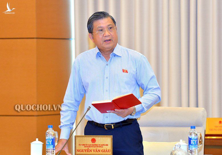 Chủ nhiệm Uỷ ban Đối ngoại Nguyễn Văn Giàu. Ảnh: Quochoi.vn 