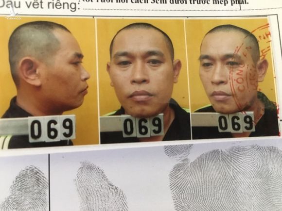 Nguyễn Văn Nưng bị bắt tối 9.7 tại Lâm Đồng /// Ảnh: Công an Bình Thuận