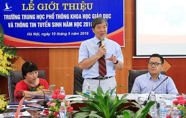 Trường Trung học phổ thông Khoa học Giáo dục đầu tiên chính thức ra mắt 