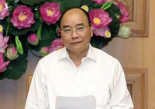 Thủ tướng Nguyễn Xuân Phúc. Ảnh: VGP 