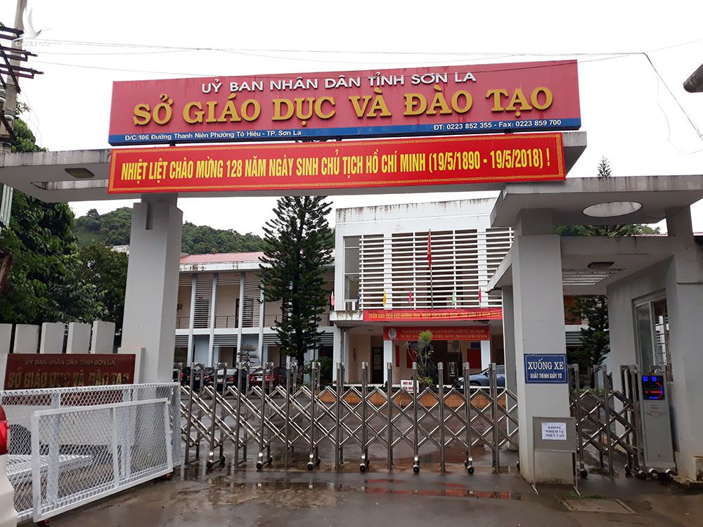 Sở GD-ĐT tỉnh Sơn La - nơi tổ công tác của Bộ GD-ĐT rà soát kết quả thi bất thường của tỉnh này