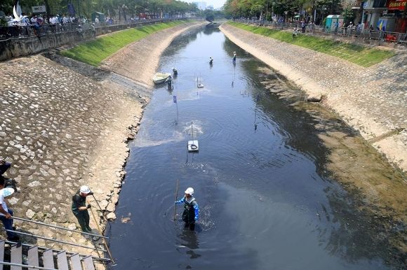 Chuyên gia Nhật tính kế không để triệu khối nước cuốn trôi kết quả sông Tô Lịch