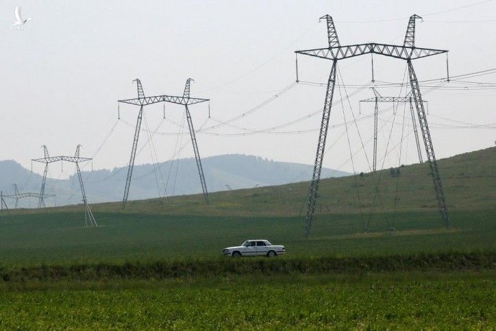 Các đường dây tải điện ở Cộng hòa Khakassia, ở Siberia, trong hình chụp năm 2018. Ảnh: Reuters. 