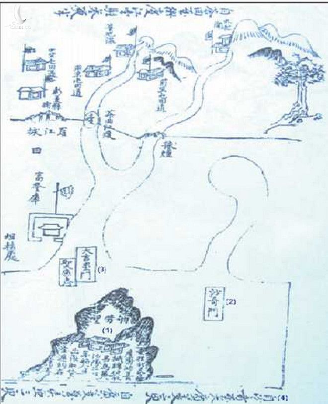 Ghi chép về đội Hoàng Sa Nhị trong bản đồ vẽ cù lao Ré (đảo Lý Sơn) 