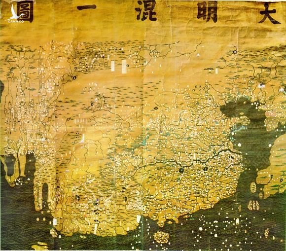 Bản đồ cổ Trung Quốc không có Hoàng Sa, Trường Sa - ảnh 1