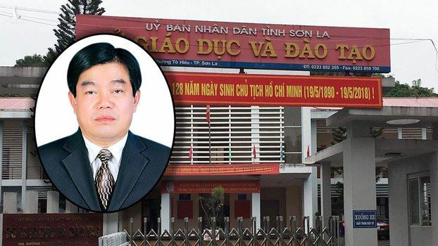 Ông Hoàng Tiến Đức được xác định đã đưa thông tin 10 thí sinh cho cấp dưới để nâng điểm. 