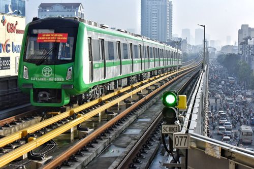 Tàu điện Cát Linh - Hà Đông vận hành thử toàn tuyến hôm 22/9/2018, đến nay vẫn chưa đi vào hoạt động.