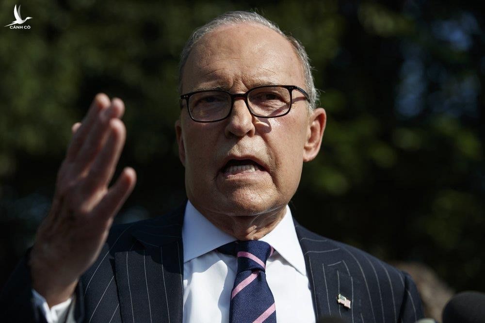 Trưởng cố vấn kinh tế Nhà Trắng Larry Kudlow. Ảnh: AP. 