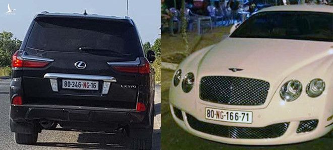 Người dân Cà Mau thường thấy Tô Công Lý đi trên hai ôtô Lexus và Bentley gắn biển số ngoại giao. Ành: N.T. 
