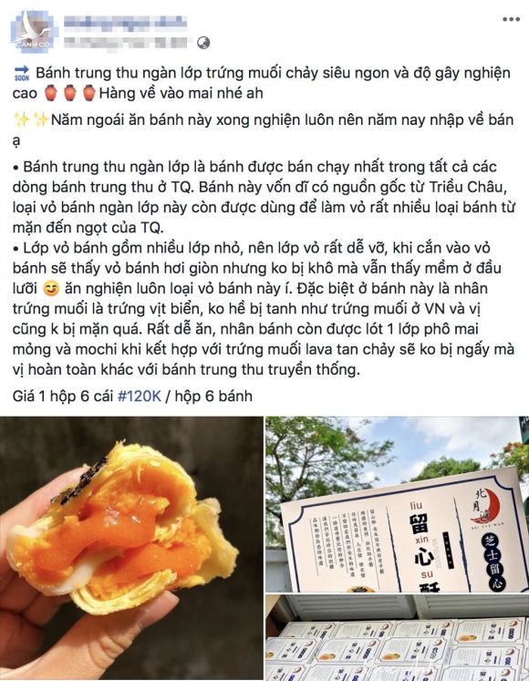 Bánh trung thu Trung Quốc ồ ạt về Việt Nam, hàng VIP 70 ngàn/hộp