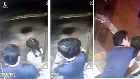 Vụ án dâm ô trẻ em trong thang máy tại TP.HCM thời gian vừa qua gây ra nhiều tranh cãi pháp lý /// Ảnh cắt từ clip