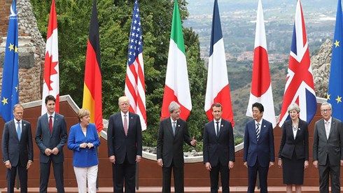 Nguyên thủ các nước G7 đã có mặt tại Biarritz (Pháp) để thảo luận về các vấn đề quốc tế. 