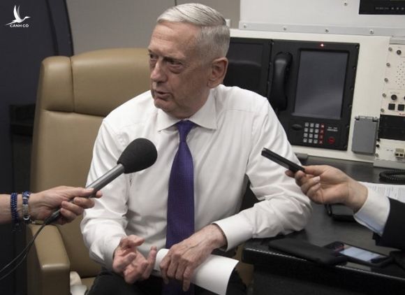 Cựu bộ trưởng Quốc phòng Mỹ James Mattis  /// Reuters