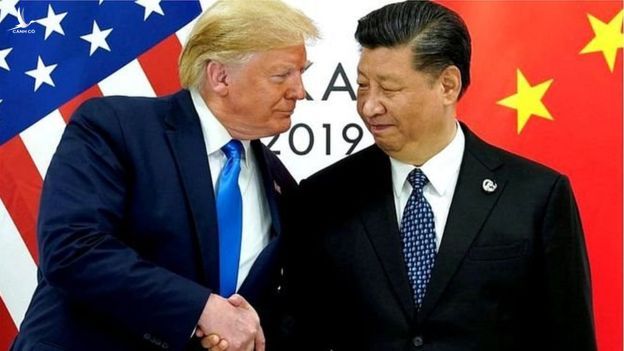Chủ tịch Trung Quốc Tập Cận Bình gặp gỡ Tổng thống Mỹ Donald Trump tại Thượng đỉnh G20 tại Osaka, Nhật Bản hôm 29/6/2019 