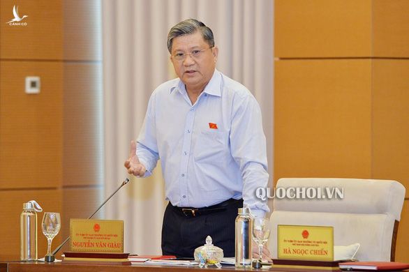 Chủ nhiệm Ủy ban Đối ngoại Nguyễn Văn Giàu - Ảnh: Quochoi.vn 