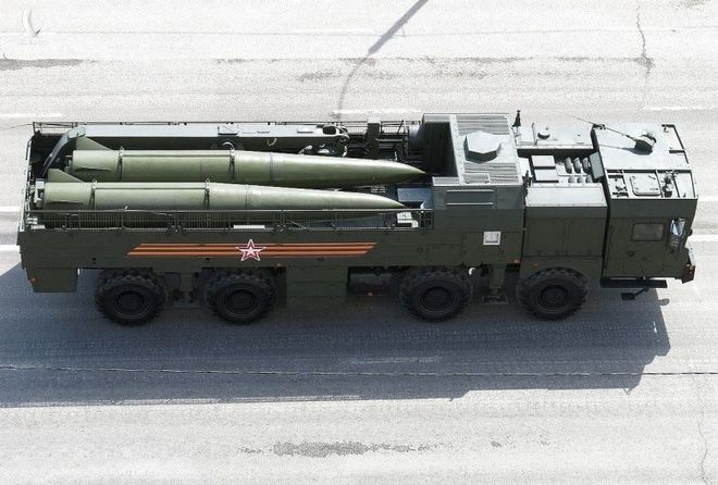 Tên lửa đạn đạo Iskander M của Nga - ảnh The National Interest. 
