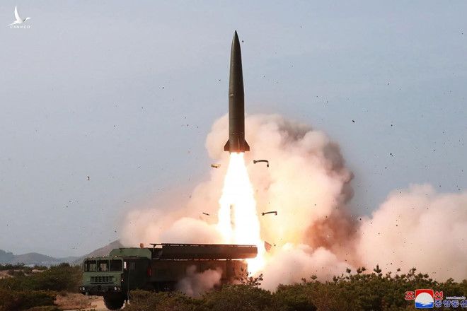 Triều Tiên lại tiếp tục phóng tên lửa vào sáng nay.