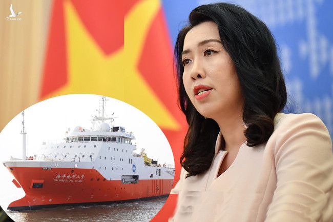 Bộ Ngoại giao: Tàu Hải Dương 8 của Trung Quốc lại xâm phạm thềm lục địa Việt Nam 