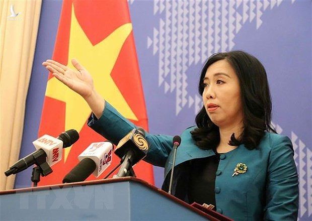 Phát ngôn viên Bộ Ngoại giao Việt Nam Lê Thị Thu Hằng. 