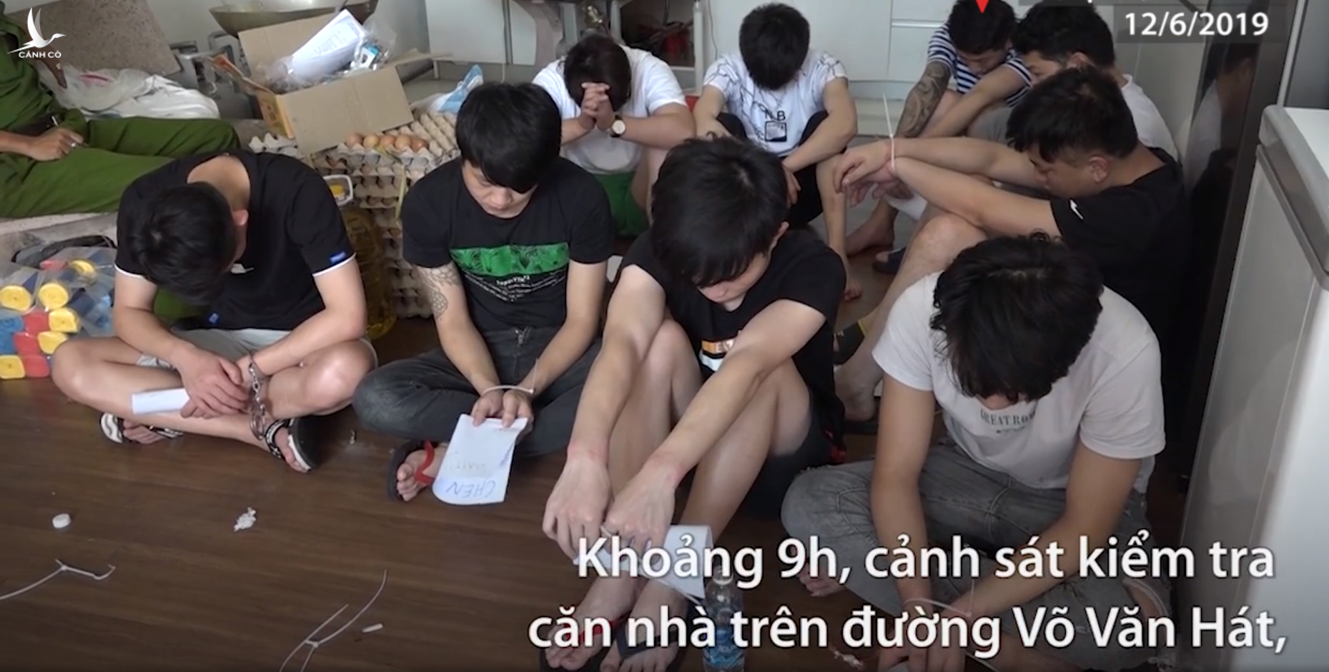 Nhóm người Trung Quốc thuê nhà ở Sài Gòn để giả cảnh sát lừa đảo 