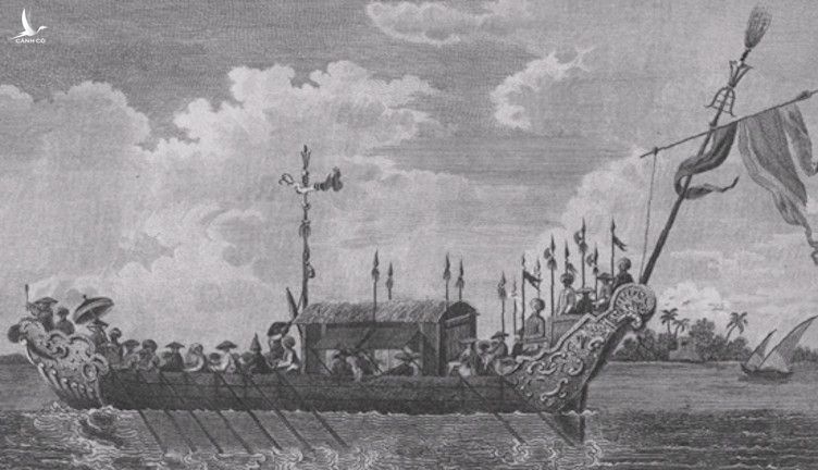 Một loại chiến thuyền thời Nguyễn (Hình minh họa )